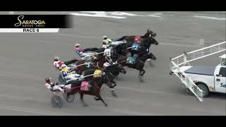 Saratoga Harness  15000 Open Handicap Trot Sunday February 18 2024 [upl. by Ytinirt]