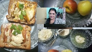 QUICK BAKED APPLE FRENCH TOAST EASY BREAKFAST AND TIFFIN BOX [upl. by Nojed]