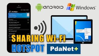 Share Vpn connection with pdanet [upl. by Ahsaeyt153]