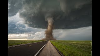 TurretCam Laramie WY Tornado June 6 2018 [upl. by Ttemme]