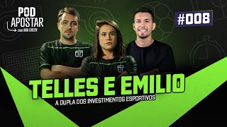 PODCAST COM ANA GREEN  EMÍLIO E TELLES  PODAPOSTAR EP 08 [upl. by Saxe]