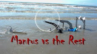 Mantus Dinghy Anchor vs Competition 2018 [upl. by Heidy]