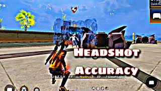 Headshot Accuracy Free Fire  Real Red Number Only  Jugesh Ff [upl. by Nahrut]