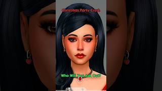 Who will you ask out to the Christmas Party Girls 💃🏼  the sims 4  thesims sims4 shorts [upl. by Huggins]