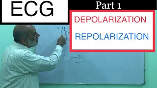 ECGEKG 1  Action Potential  Depolarization amp Repolarization  UrduHindi  Dr Liaquat Ali Mehr [upl. by Kier]