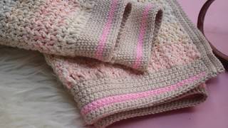 crochet cardigan tutorial part 3  misyelshin crochet [upl. by Abdel]