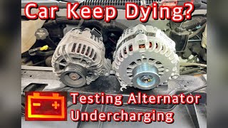 Chevy Express Battery Light On Alternator Undercharging  How To Test Battery amp Replace Alternator [upl. by Corette977]