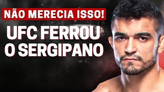 QUE VACILO UFC SURPREENDE E ESCALA ANDRÉ SERGIPANO CONTRA JOVEM PROMESSA PERIGOSA DOS MÉDIOS [upl. by Gati]