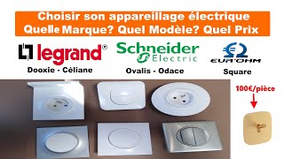 Comparatif des appareillages électrique [upl. by Annyl]