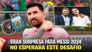 💣¡BOMBA URGENTE¡MESSI SE QUEDÓ BOQUIABIERTO AL SABER ESTO¡SERÁ UN AÑO INCREÍBLE FANS MESSI HOY [upl. by Ardnuhsor]