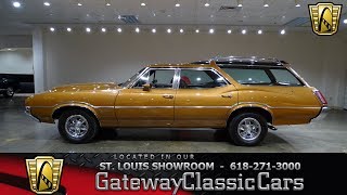 1971 Oldsmobile Vista Cruiser Wagon Stock 7593 Gateway Classic Cars St Louis Showroom [upl. by Ellenrahc]