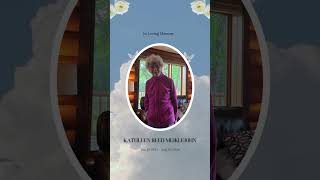 Kathleen Reed Meiklejohn Funeral [upl. by Yrral]