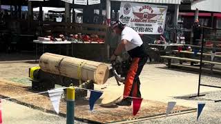 Hotsaw racing Midmichigan chainsaw race 2024 [upl. by Ronna254]