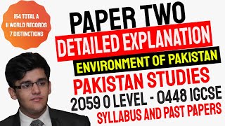 Comprehensive Coverage of Pakistan Studies  The Environment of Pakistan  O level  IGCSE [upl. by Otilegna]