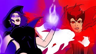 The Scarlet Witch Vs Raven  Complete Animation [upl. by Isahella]