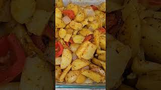 BAKED POTATOES 🥔 cooking recipe baking shortvideo [upl. by Ottilie]