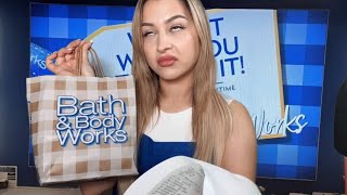 ASMR Rude Bath amp Body Works Sales Associate Roleplay 🛍️😒 [upl. by Holle]