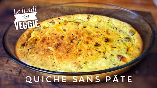 QUICHE SANS PÂTE RICOTTA amp TOMATES CONFITES [upl. by Enomes]