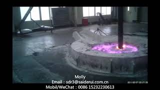 molten aluminum degasser [upl. by Sucramd557]