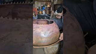 Part of Restoration copper pot satisfying farahmandrestoration [upl. by Huntington]