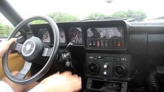 Alfa Romeo GTV6 incar driving [upl. by Sedrul]