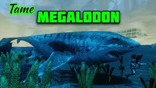 quotMEGALODON TAMED🌊how to tame this ocean monster in Ark Tamil ArkSurvivalEvolved Megalodon taming [upl. by Solegna]