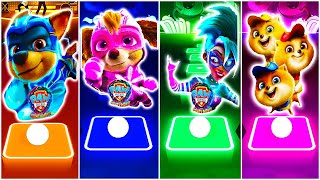 PAW Patrol The Mighty Movie Chase vs Skye vs VictoriaVance vs Junior Patrollers  Tiles Hop EDM Rush [upl. by Sibylla841]