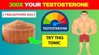 Natural Solutions for Low Testosterone Try This Homemade Tonic [upl. by Aymahs]