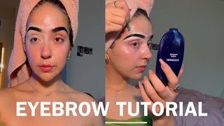 Eye brow tutorial [upl. by Aifoz]