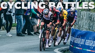 BEST CYCLING BATTLES  Compilation 2023  Wout Van Aert vs Mathieu van der Poel vs Tadej Pogačar [upl. by Annaig274]