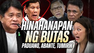 Duterte pilit hinahanapan ng butas Paduano Abante tumirik [upl. by Brodie]