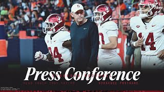 Stanford Football Postgame Press Conference  Syracuse [upl. by Misak]