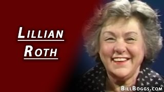 Lillian Roth Interview with Bill Boggs ILL CRY TOMORROW was her bio picture [upl. by Nereen]