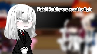 Fatui Harbingers react to fyn part 1 read description [upl. by Ysiad]