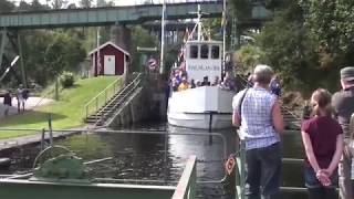 Håverud Dalslands Kanal 2017 Sweden Dalslandia [upl. by Starling]