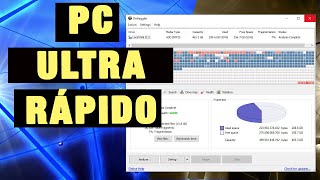 COMPUTADOR ULTRA RÁPIDO Defraggler Otimize seu HD e SSD [upl. by Orelu]