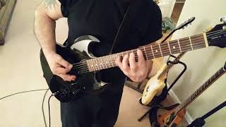 P90 Epiphone sg jr John Ricciometal jam riffs [upl. by Mou]