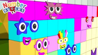 Looking for Numberblocks Puzzle Tetris 800 but part 1 Number patterns sequences and shapes [upl. by Ecirtac879]