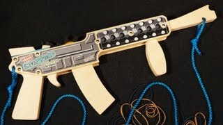 Rubber Band Submachine Gun [upl. by Tnert]