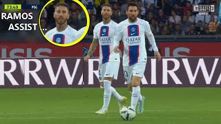 Lionel Messi GOLAZOS 👉 Sergio Ramos  🤯 [upl. by Ymij478]