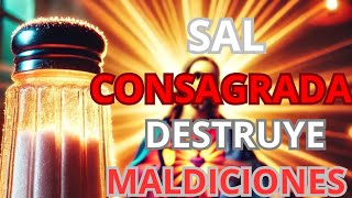 PARTE1 EL PODER de la SAL CONSAGRADA para PARA ROMPER MALDICIONES y ATRAER BENDICIONES DIVINAS [upl. by Leban]