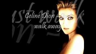 Céline Dion  Just Walk Away Lyric Video [upl. by Suzie428]