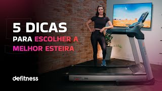 5 Dicas para escolher a ESTEIRA ERGOMÉTRICA PERFEITA  DEFITNESS [upl. by Jilleen985]