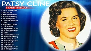 Greatest Hits Of Patsy Cline Full Album 🎶 Leavin On Your Mind I Fall To Pieces She’s Got You 72 [upl. by Ahsitam]