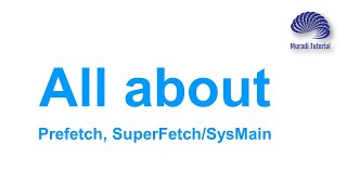 Should you delete Prefetch files and disable Prefetch SuperFetch or SysMain [upl. by Dric515]