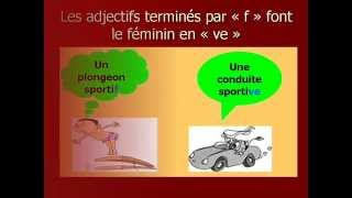 Féminin des adjectifs qualificatifs [upl. by Nujra]