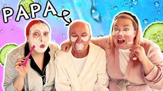 SPA MAISON avec notre Papa  Ses conseils pour lavenir de notre chaîne👨‍👧‍👧💙  2FILLESORDINAIRES [upl. by Kelcie162]