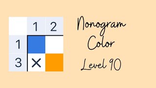 Nonogram Color  Level 90 [upl. by Agemo]