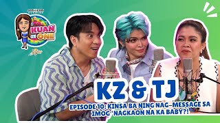 KZ TANDINGAN amp TJ MONTERDE Kinsa ba ning nagmessage sa imog ‘nagkaon na ka baby  KUAN ON ONE [upl. by Horatius]