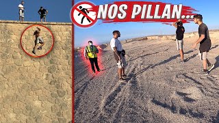 Exploramos ZONAS PROHIBIDAS⛔ NOS PILLAN  Parkour Vlog [upl. by Nytsyrk]